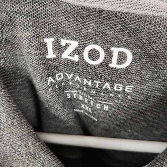 NEW Izod Cool FX Natural Stretch Advantage Performance Short Sleeve Polo XXL - Picture 3 of 5